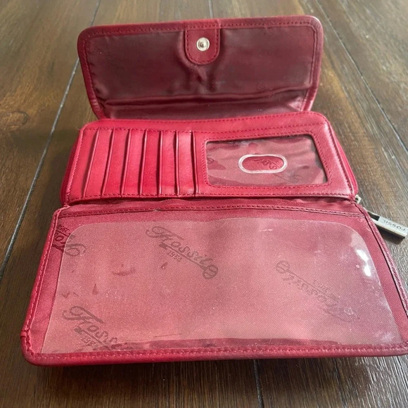 Fossil leather wallet - Picture 10 of 10